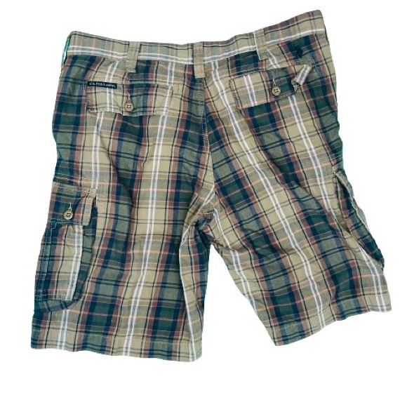 US Polo Assassin Mens Plaid Preppy Style Shirts Size 38 - Picture 2 of 4